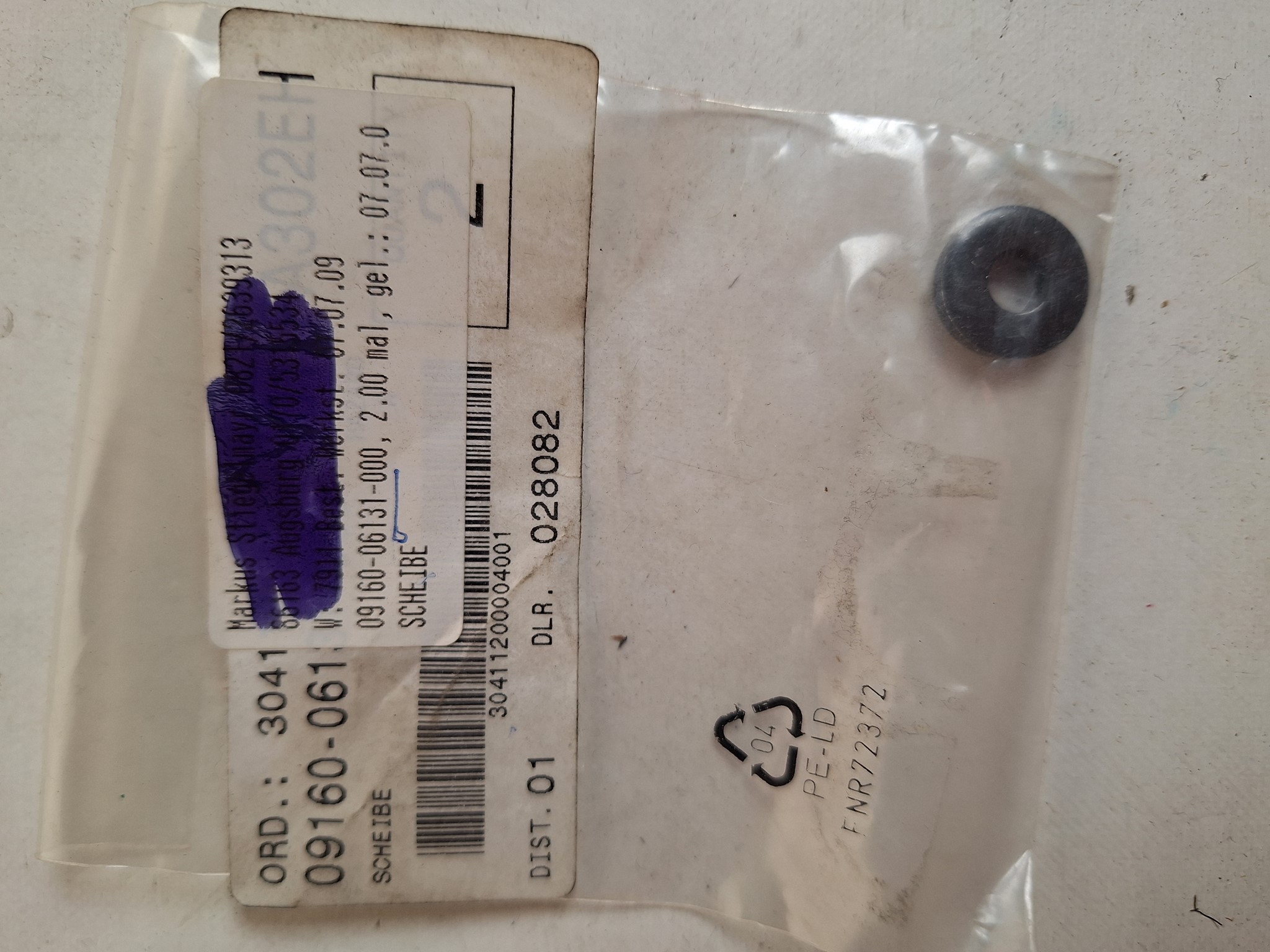 Picture of SUZUKI  SCHEIBE  09160-06131